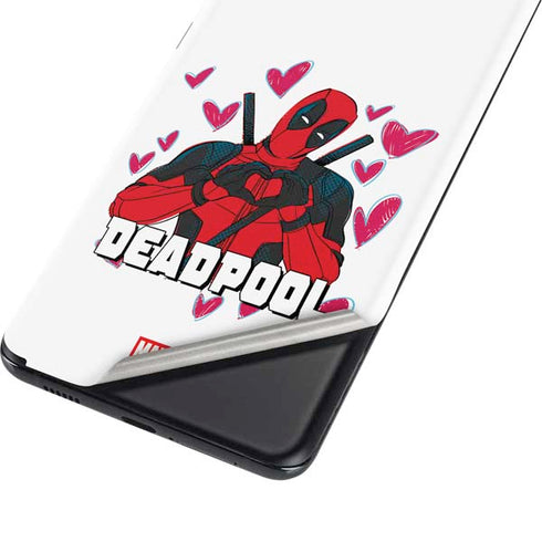 Marvel Deadpool Legacy Deadpool Love Galaxy S21 Plus 5G Skin